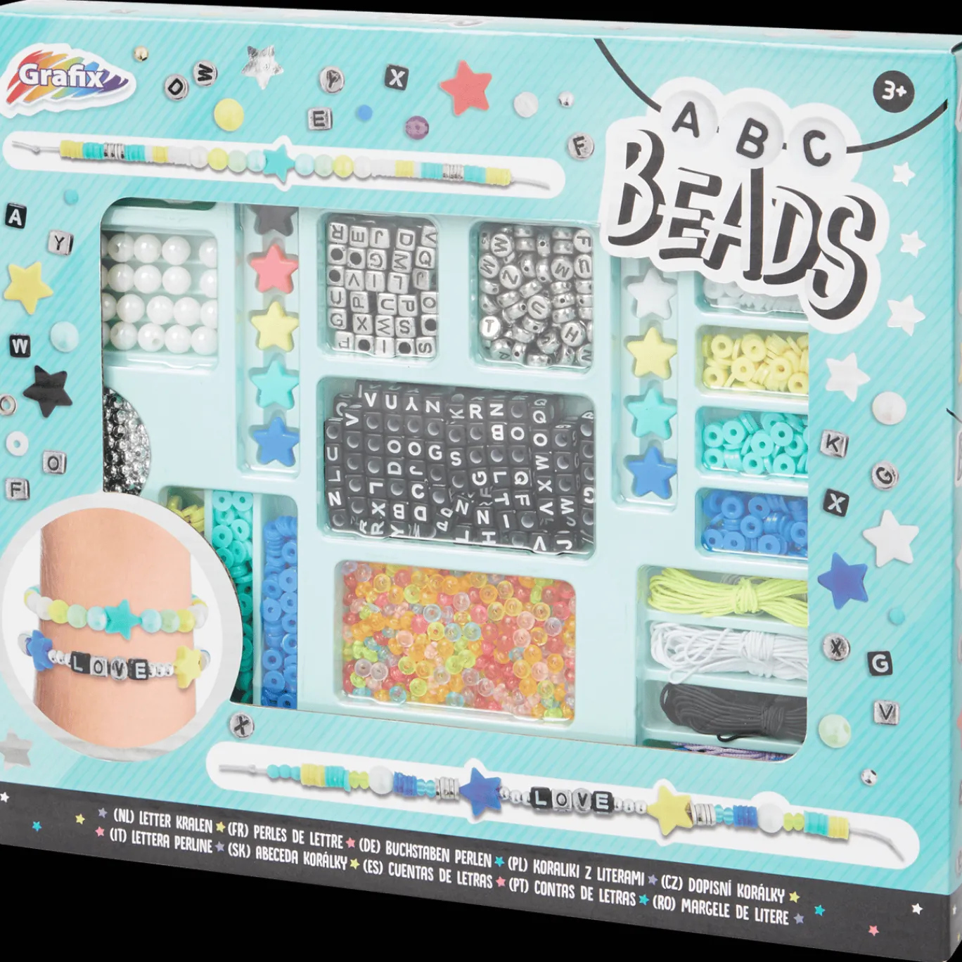 Action Kinderknutselen | Knutselen^ABC Beads maak je eigen sieraden