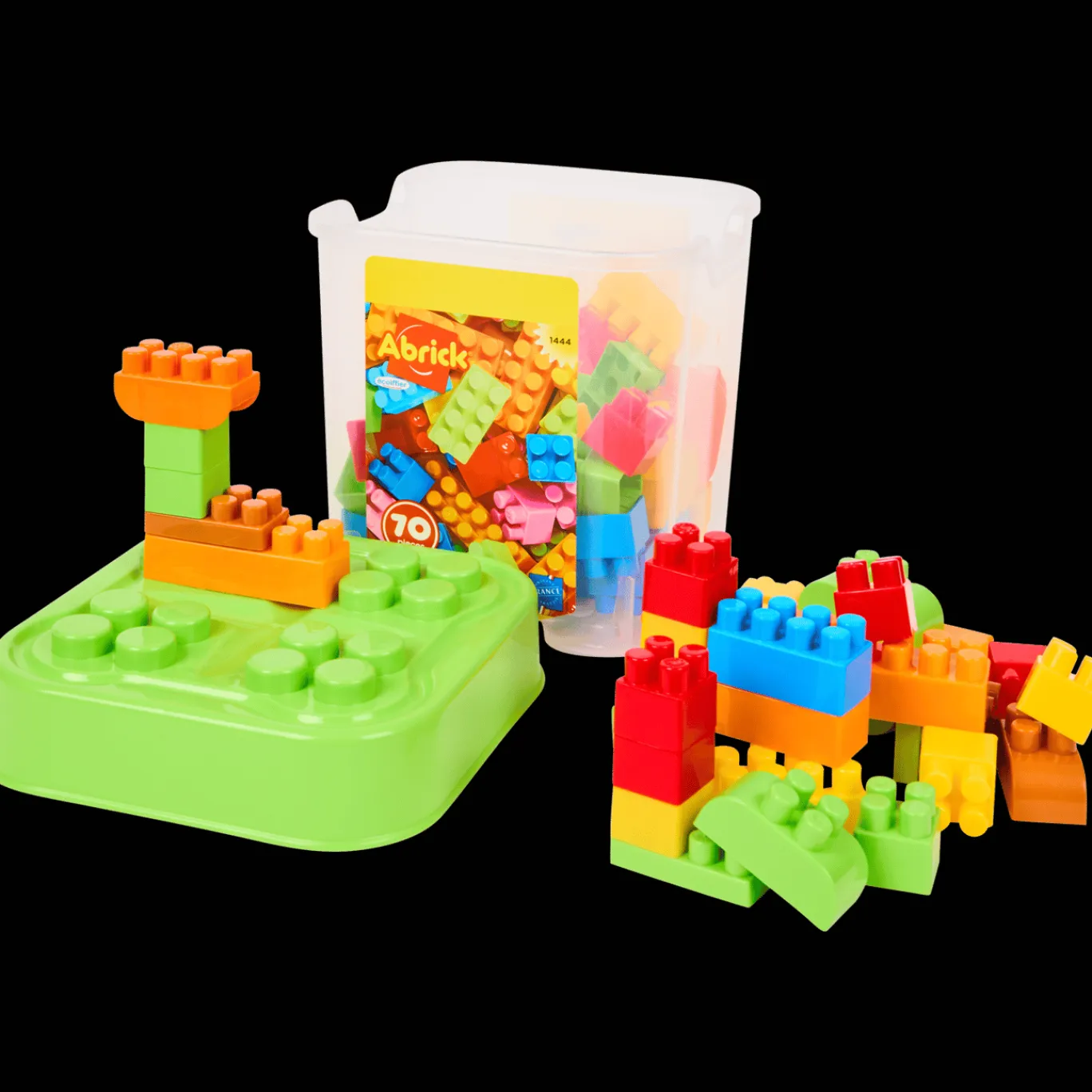 Abrick Houten Speelgoed^bouwblokkenset