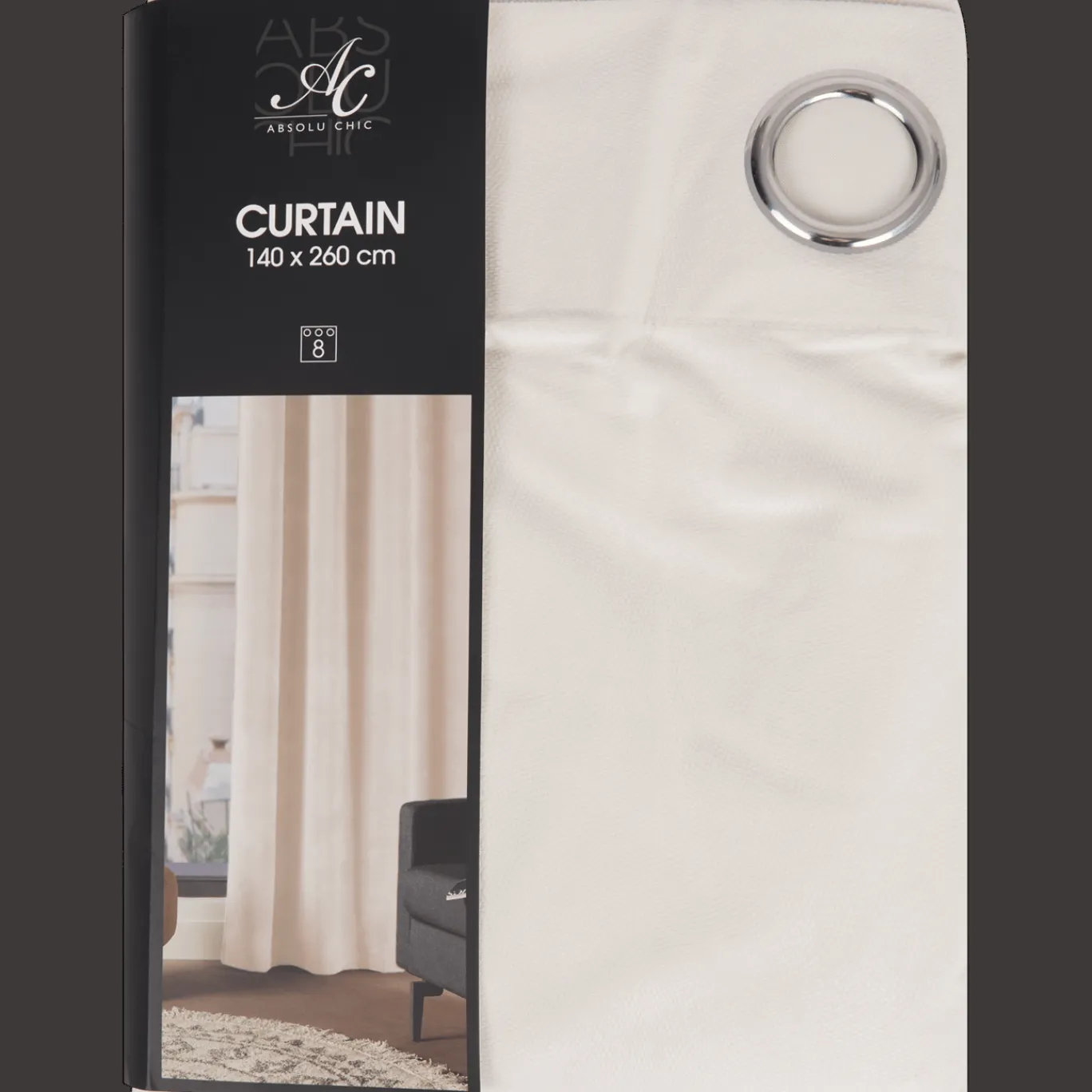 Action Raamdecoratie^Absolu Chic gordijn