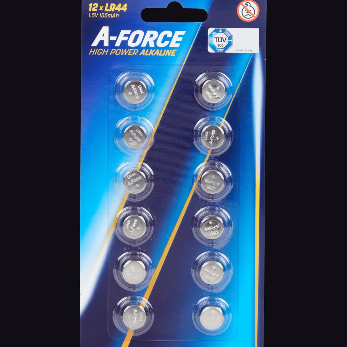 A-Force Batterijen^knoopcelbatterijen