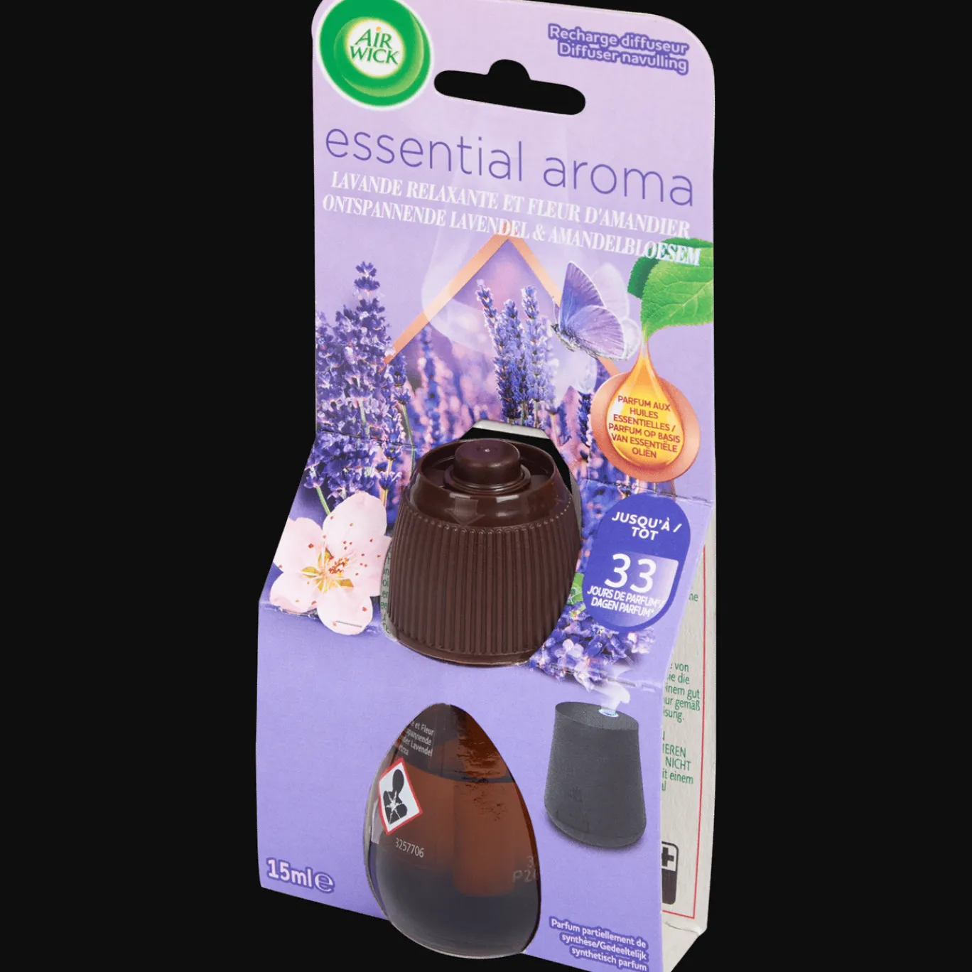 Air Wick Afwas- & Wasmiddelen^Essential Aroma diffuser-navulling Ontspannende Lavendel & Amandelbloesem