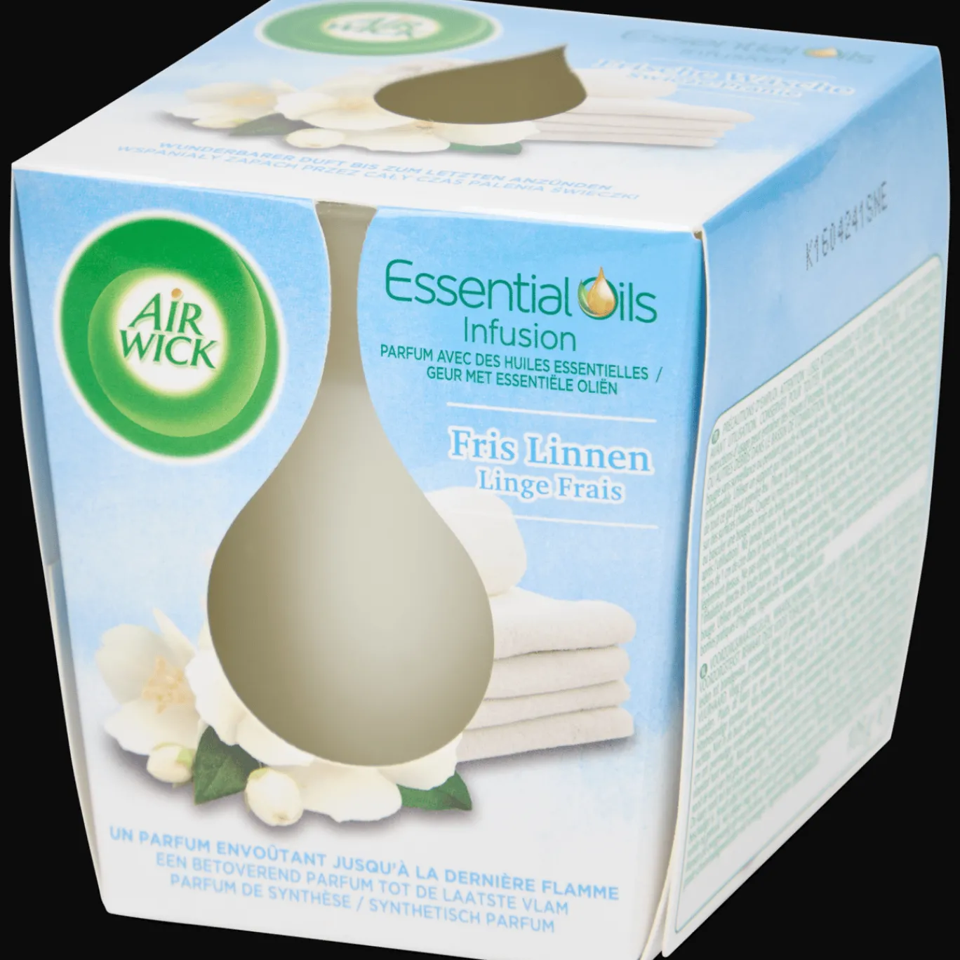 air_wick_geurkaars_fris_linnen_0.webp Air Wick Kaarsen^geurkaars Fris Linnen