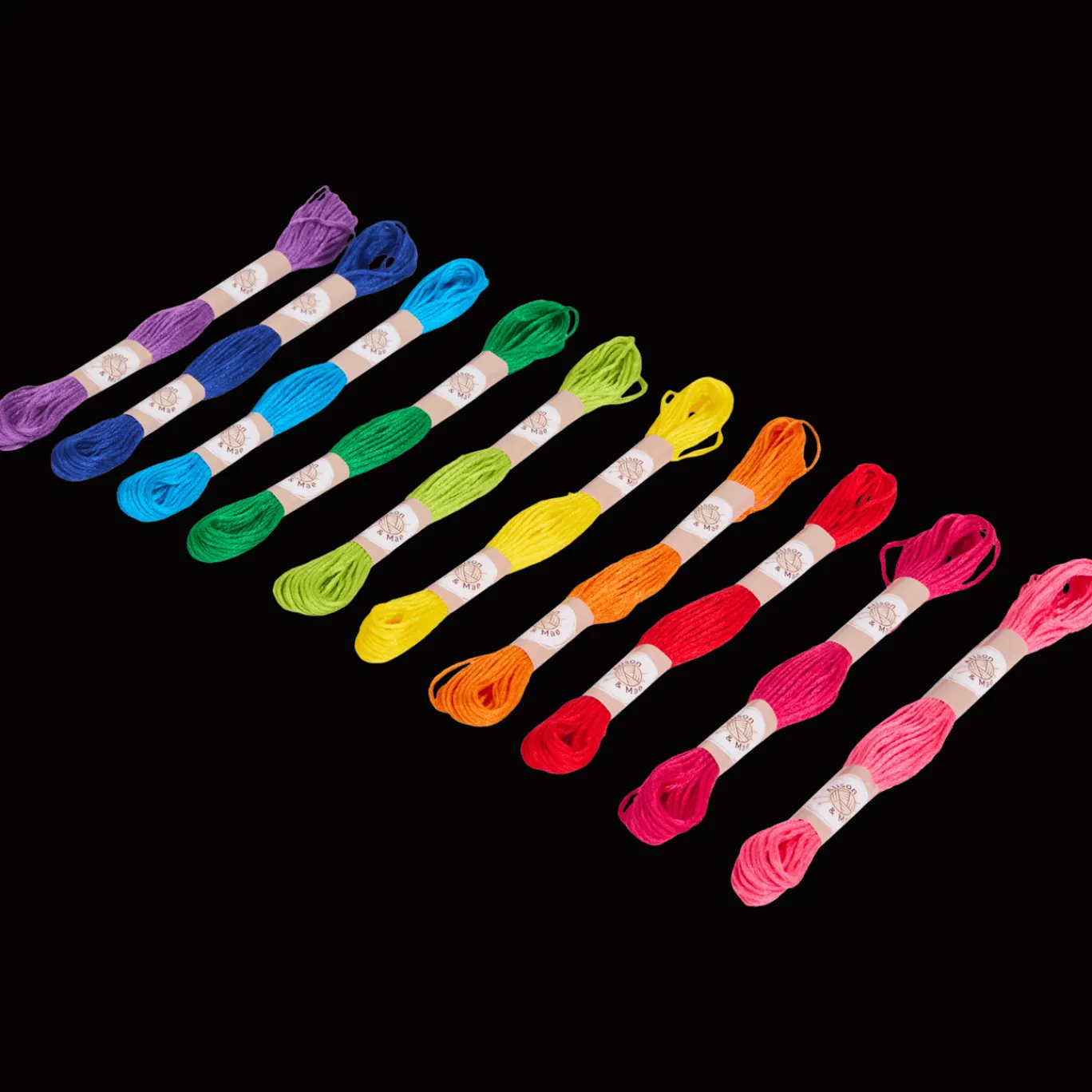 Alison & Mae Breien & Haken^borduurgaren