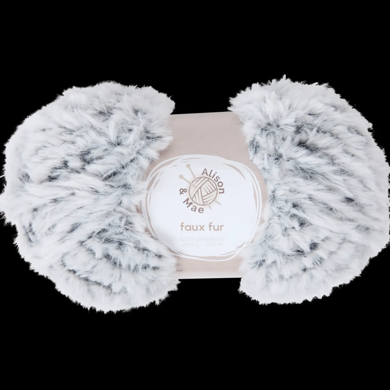 Alison & Mae Breien & Haken^breigaren Faux Fur