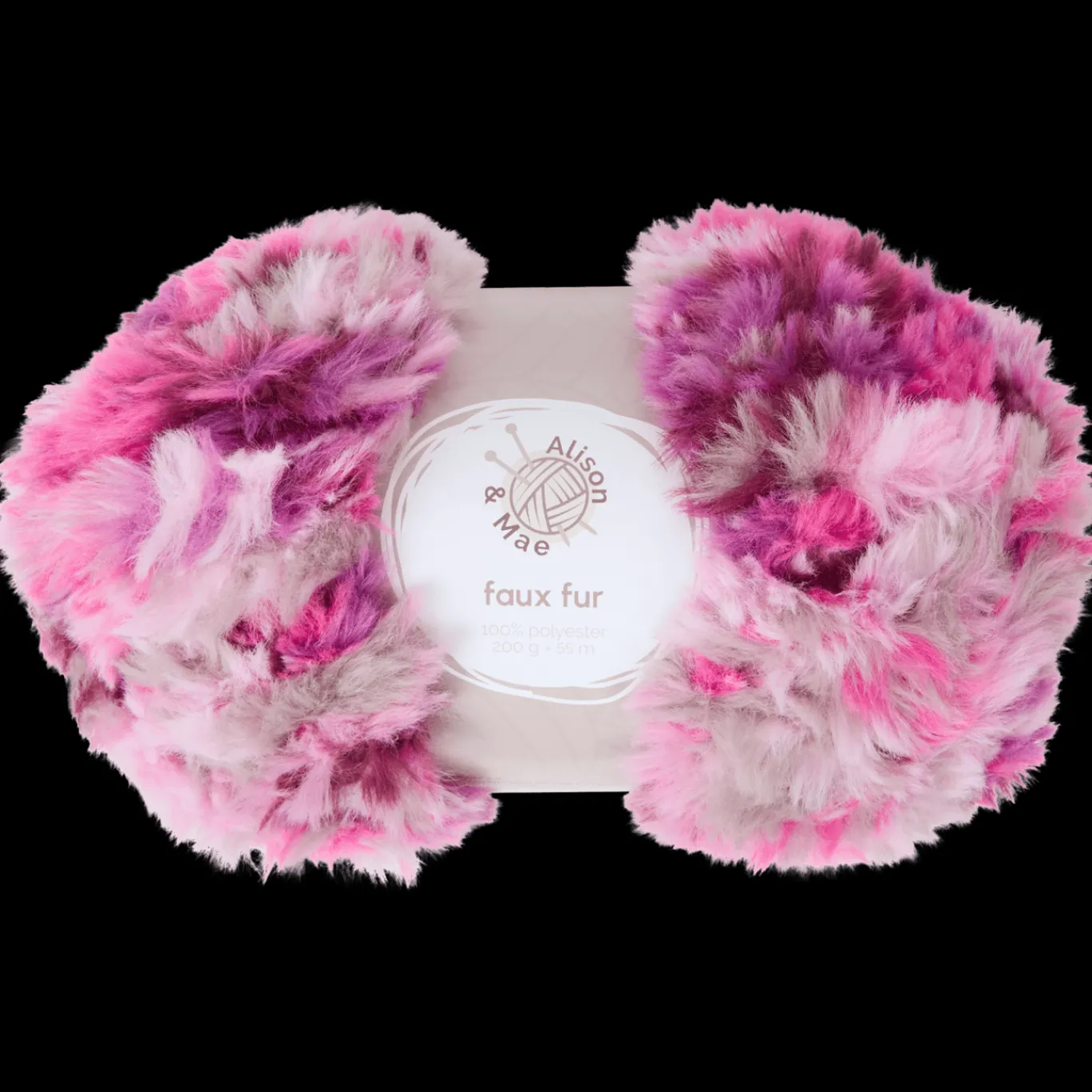 Alison & Mae Breien & Haken^breigaren Faux Fur