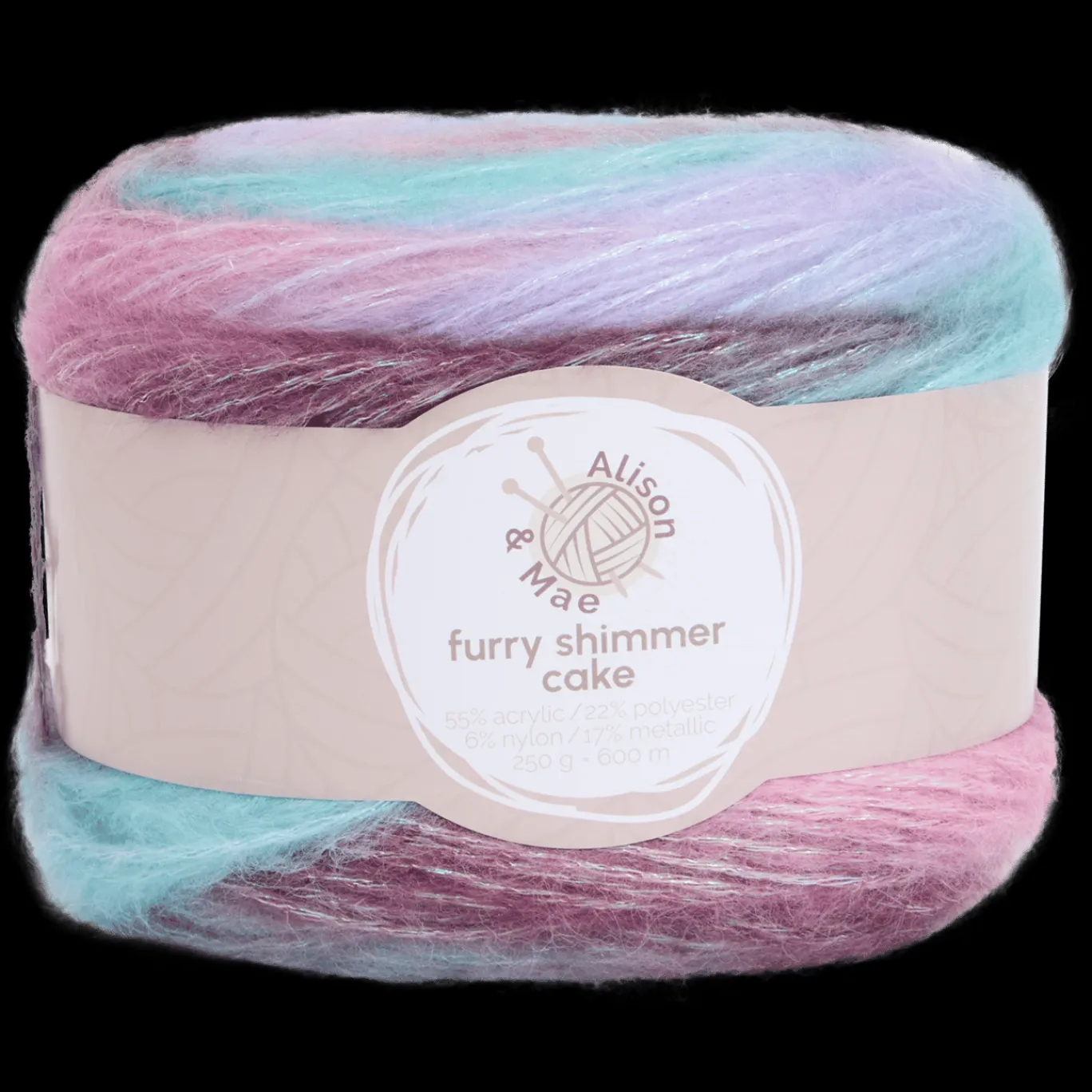 Alison & Mae Breien & Haken^glansgaren Furry Shimmer Cake