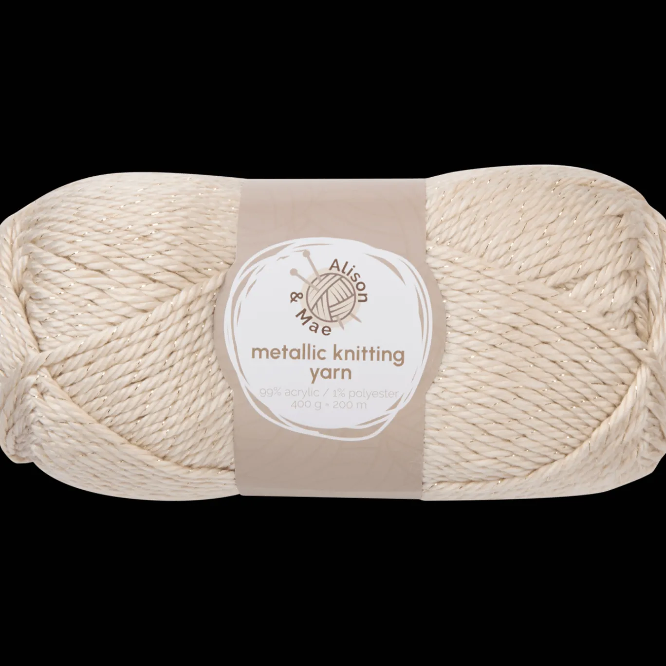 Alison & Mae Breien & Haken^Specials metallic acrylgaren XL