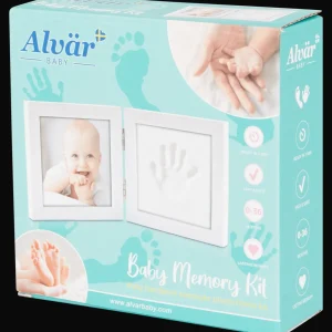 Action Knutselen^Alvär fotolijst met kleiafdruk