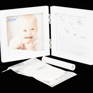 Action Knutselen^Alvär fotolijst met kleiafdruk