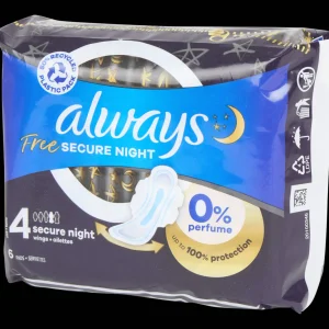 Always Lichaamsverzorging^Free maandverband Secure Night