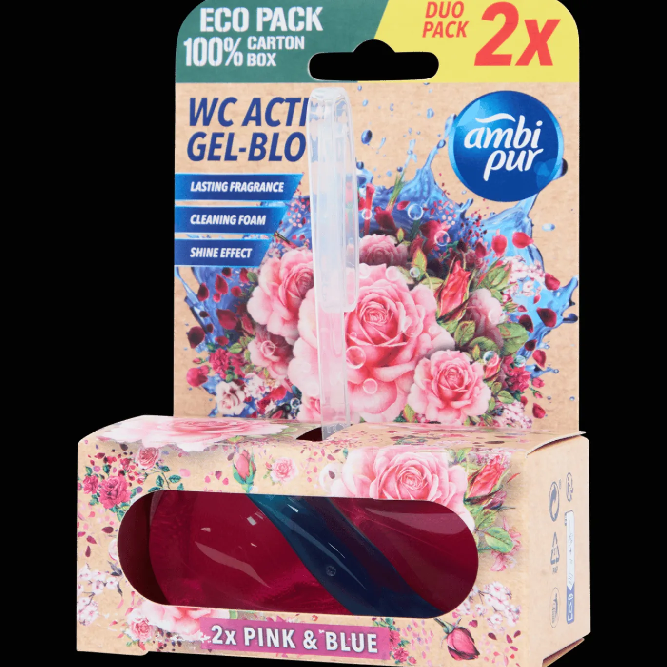 Ambi Pur Schoonmaakmiddelen^toiletblok Pink & Blue