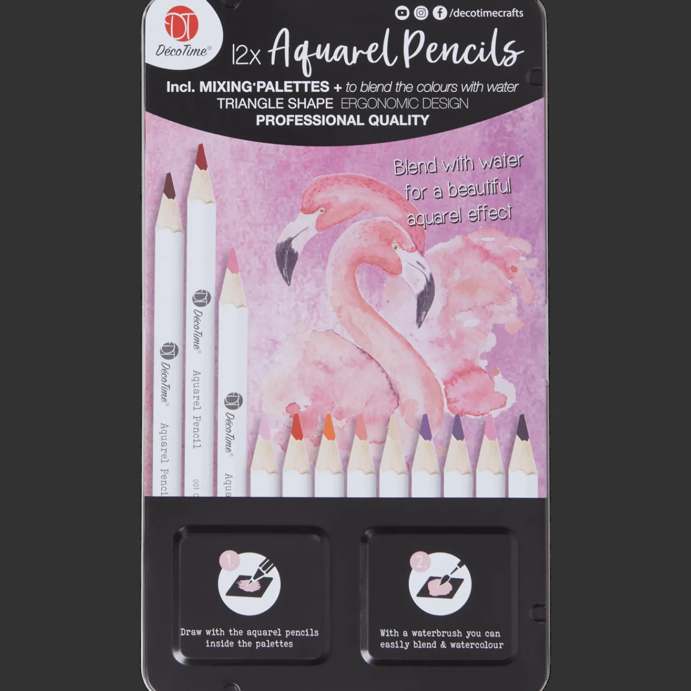 Action Schrijfwaren^Aquarelpotlodenset