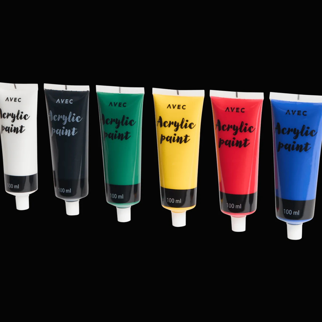 Action Schilderen^Avec acrylverfset