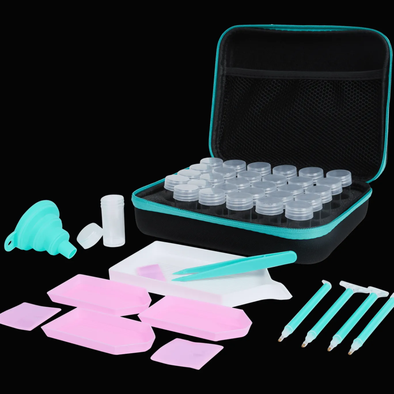 Action Knutselen^Avec diamond painting opbergbox