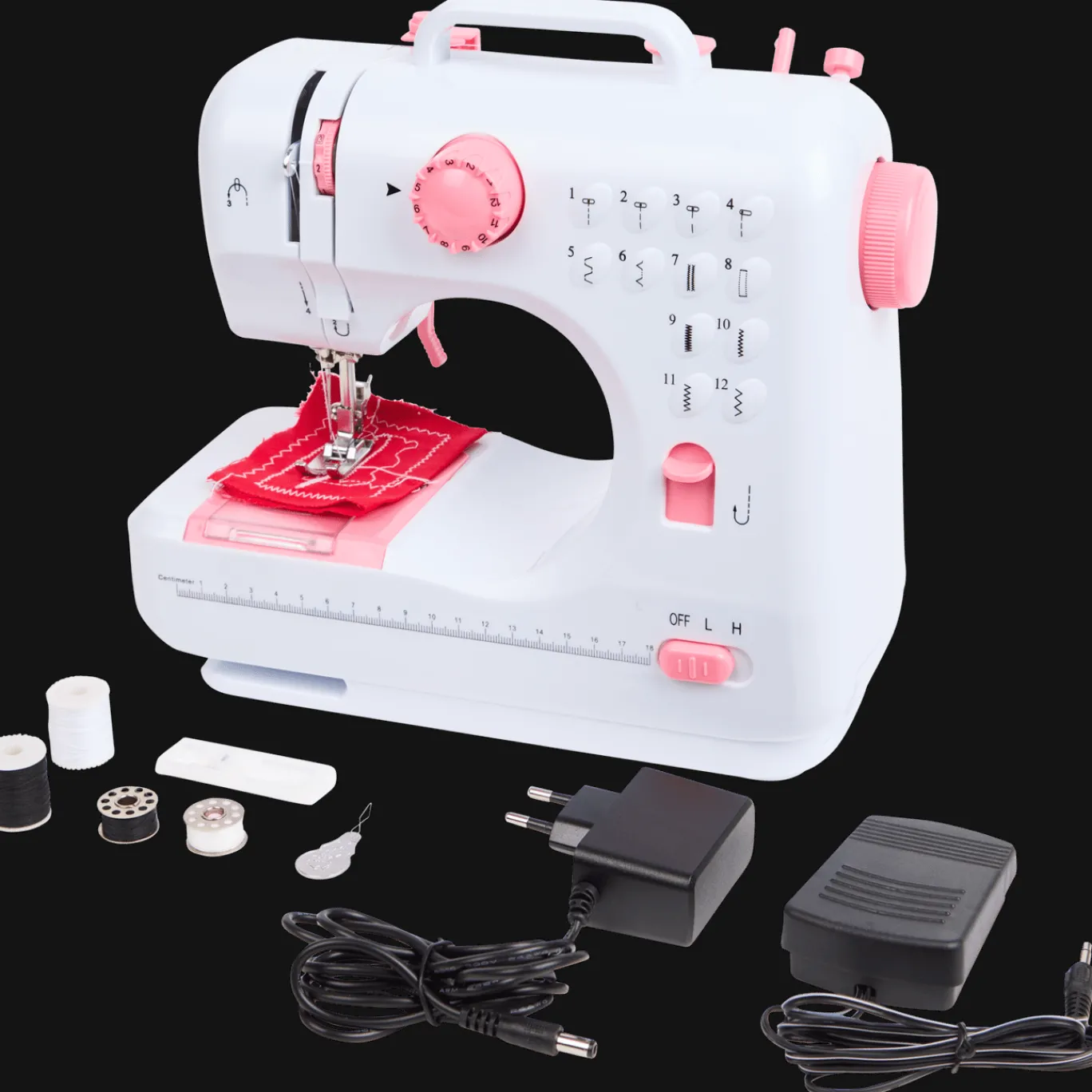 Action Gereedschap^Avec naaimachine