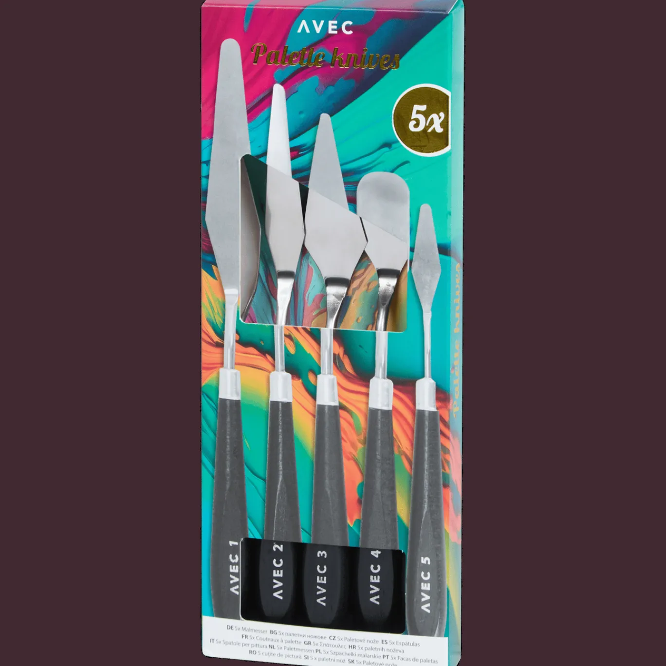 Action Schilderen^Avec paletmessenset