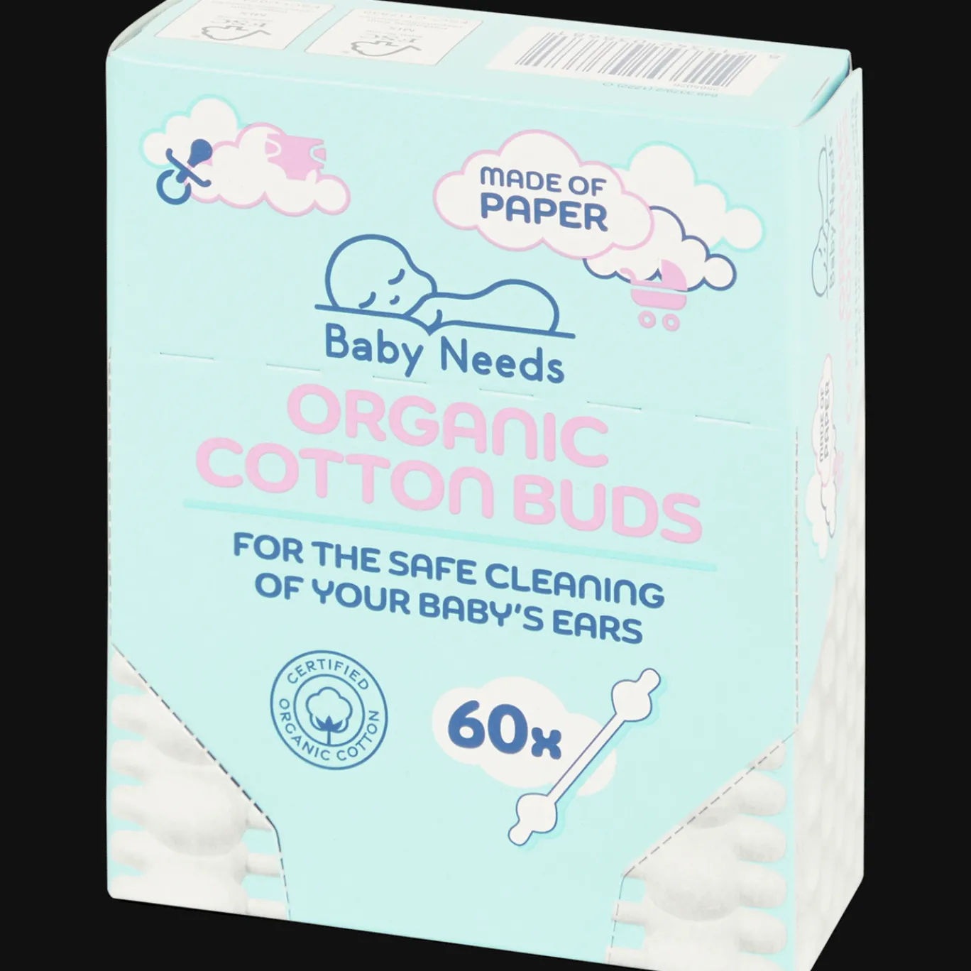 Action Babyverzorging^Baby Needs wattenstaafjes