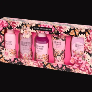 Action Lichaamsverzorging^Bad- en lichaamsverzorgingsset Blossom Flowers
