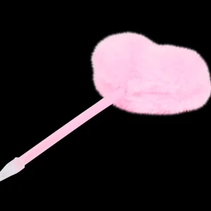 Action Schrijfwaren^Balpen met fluffy hartje