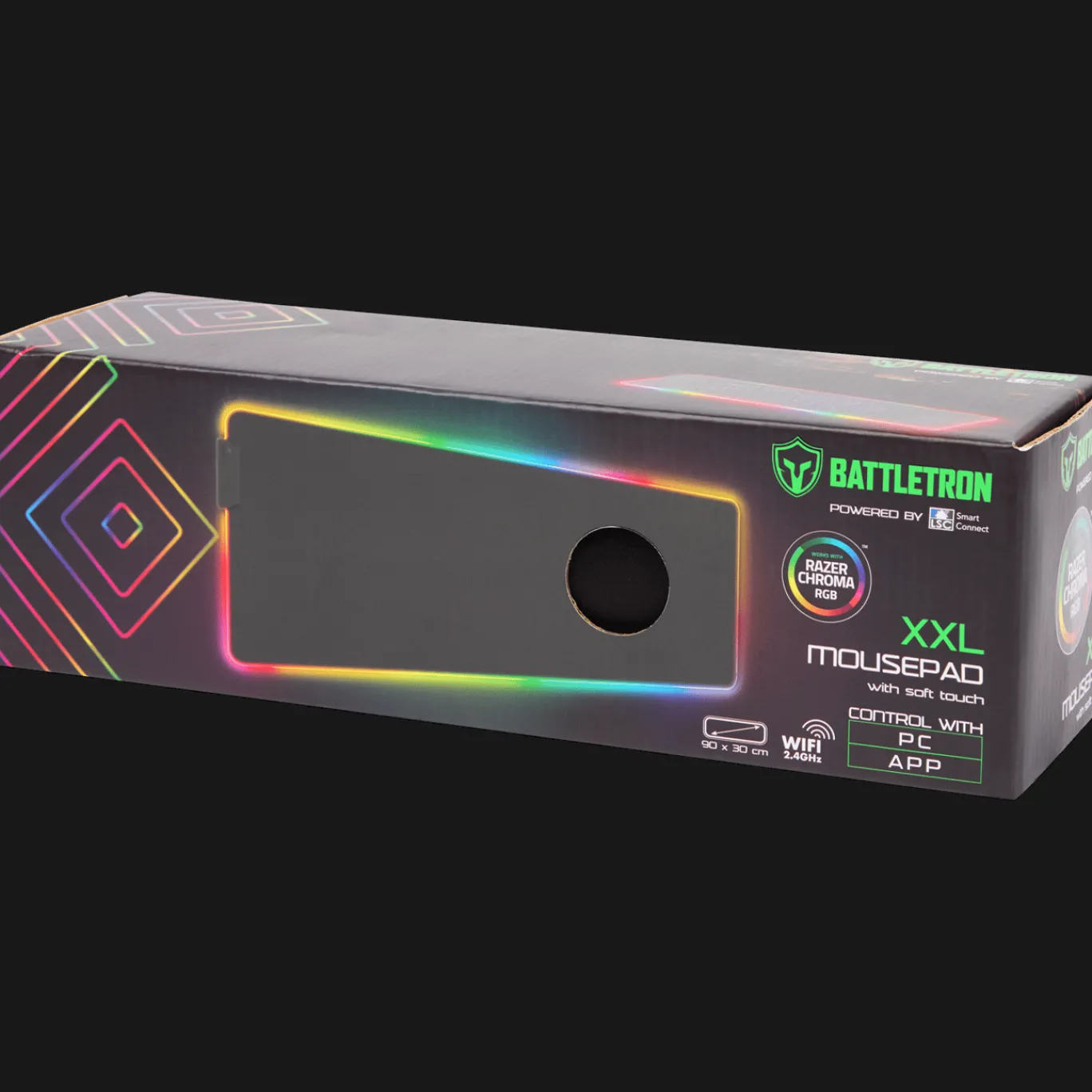 Battletron Multimedia Accessoires^XXL gaming muismat Razer Chroma