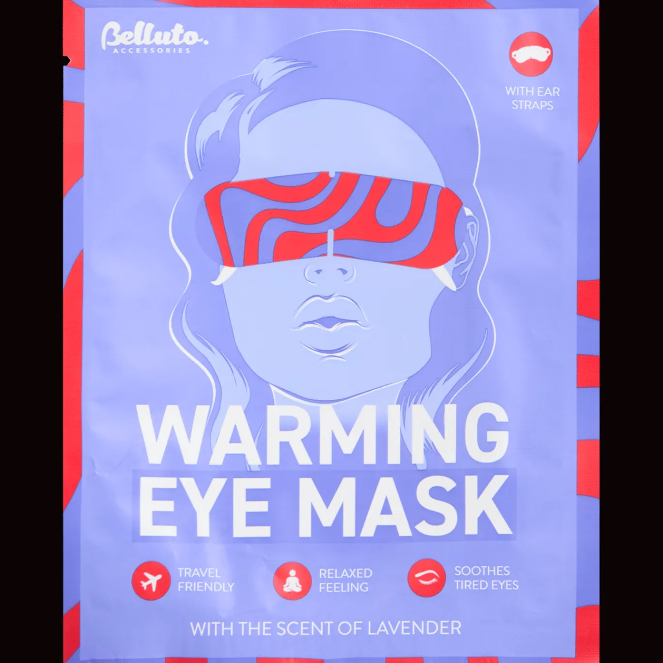 Action Gezichtsverzorging^Belluto Accessories verwarmend oogmasker Lavendel