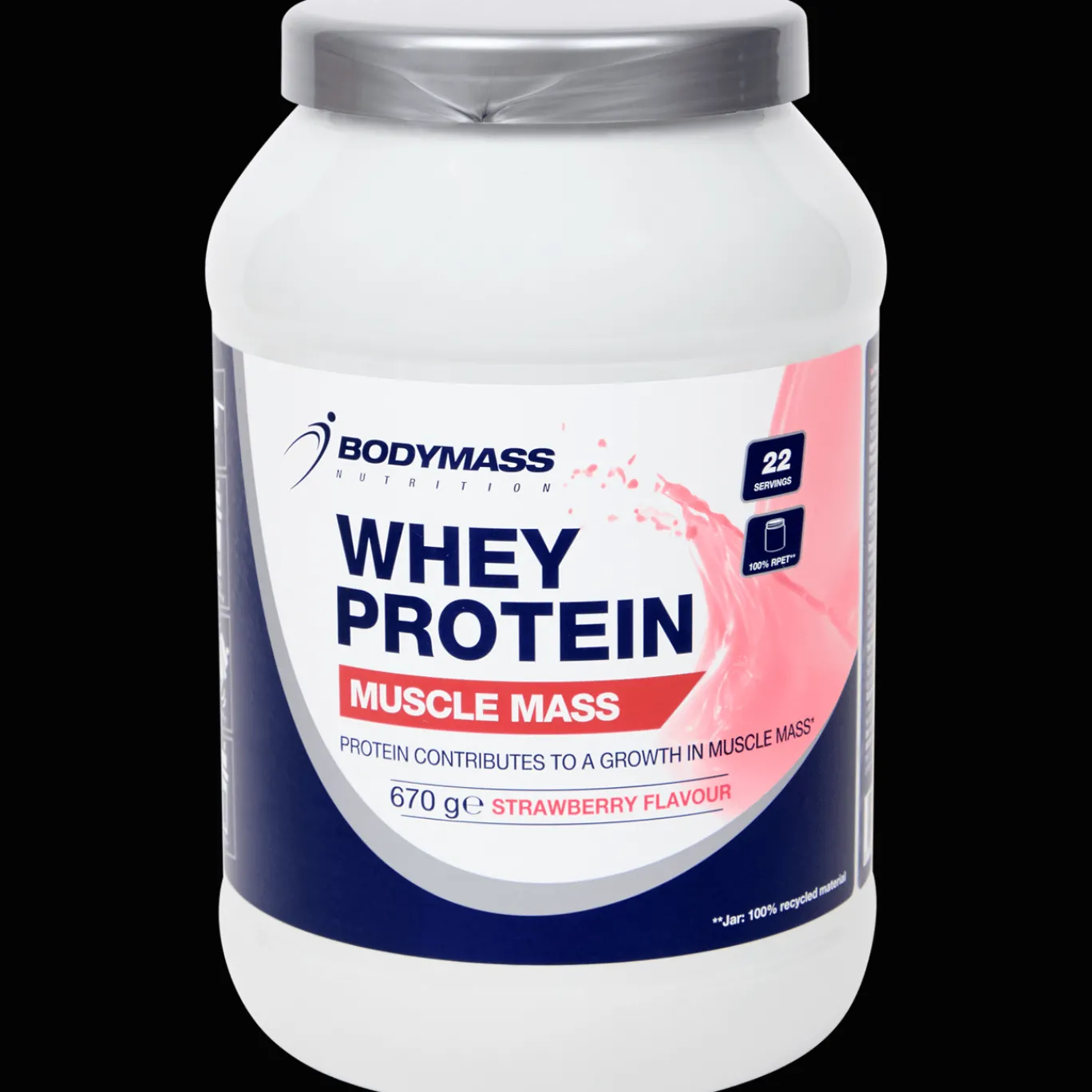 Action Gezondheid^Bodymass whey protein Aardbei