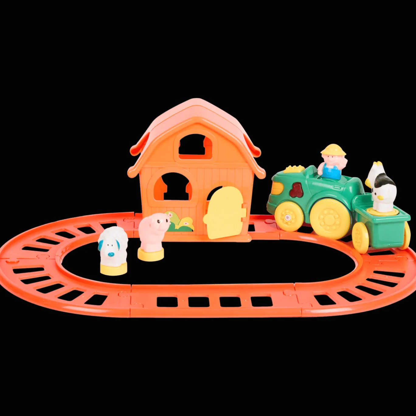 Action Babyspeelgoed^Boerderij trein met muziek