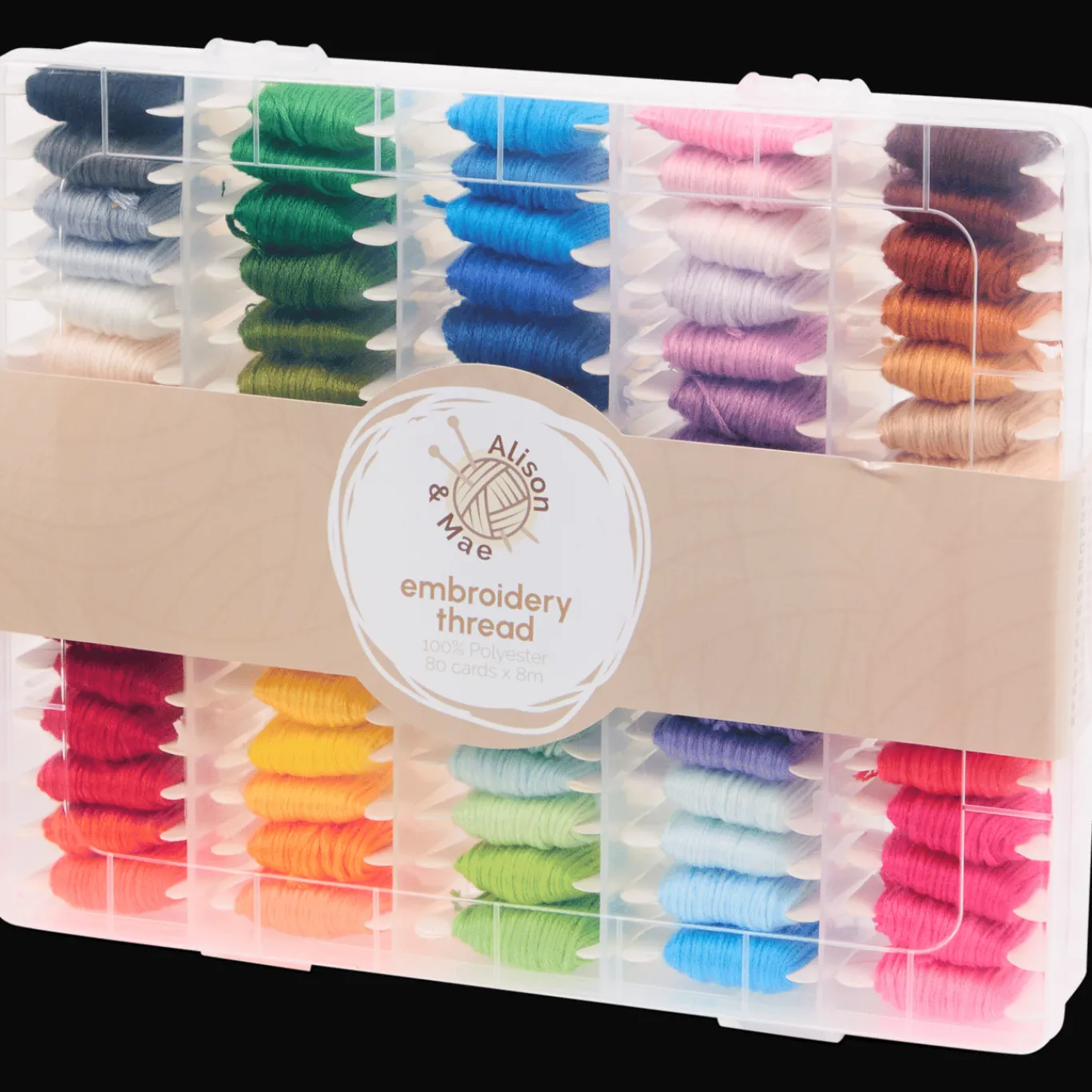 Alison & Mae Breien & Haken^Borduurgarenbox