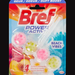 Bref Schoonmaakmiddelen^Power Activ' toiletblok Beach Vibes