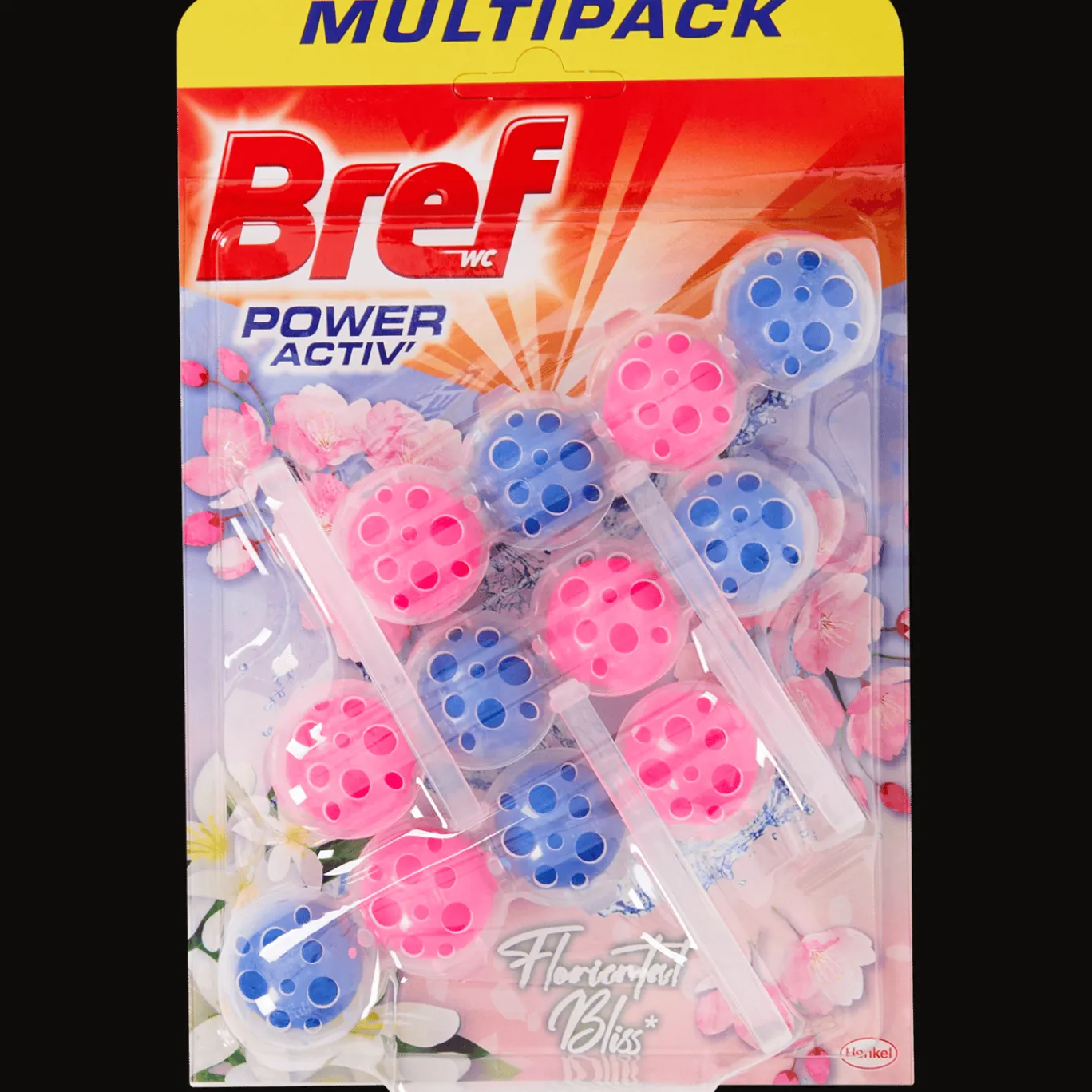 Bref Schoonmaakmiddelen^Power Activ' toiletblok Floriental Bliss