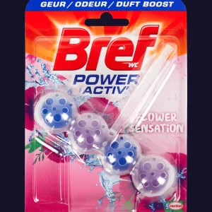 Bref Schoonmaakmiddelen^Power Activ' toiletblok Flower Sensation