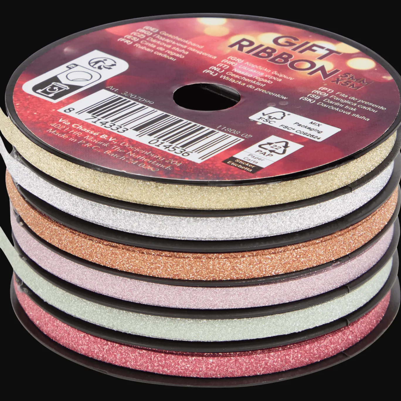 Action Inpakken^Cadeaulint glitter