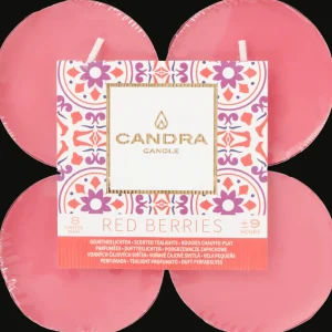 Candra Kaarsen^maxi-geurtheelichten Red Berries