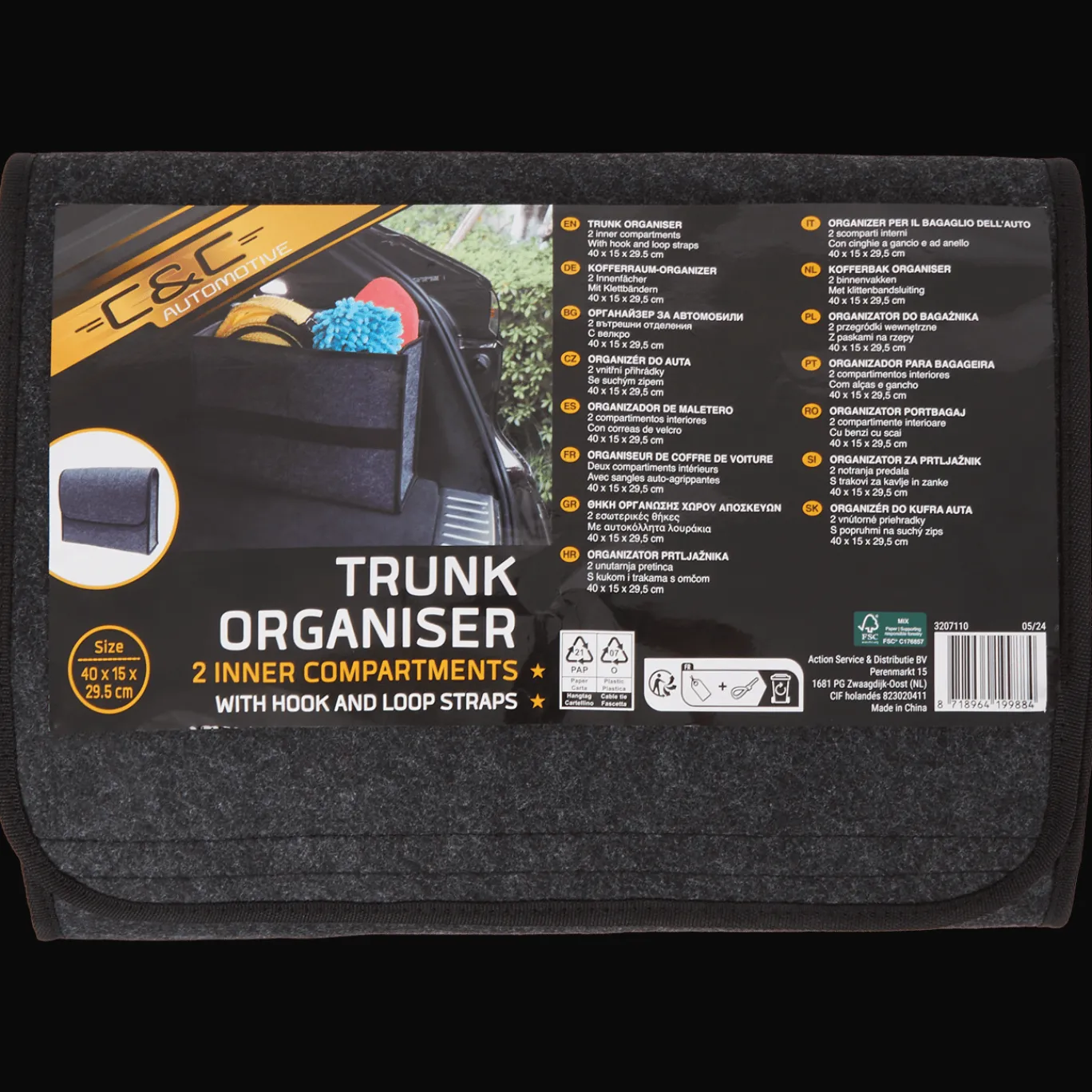 C&C Auto Accessoires^kofferbak-organizer