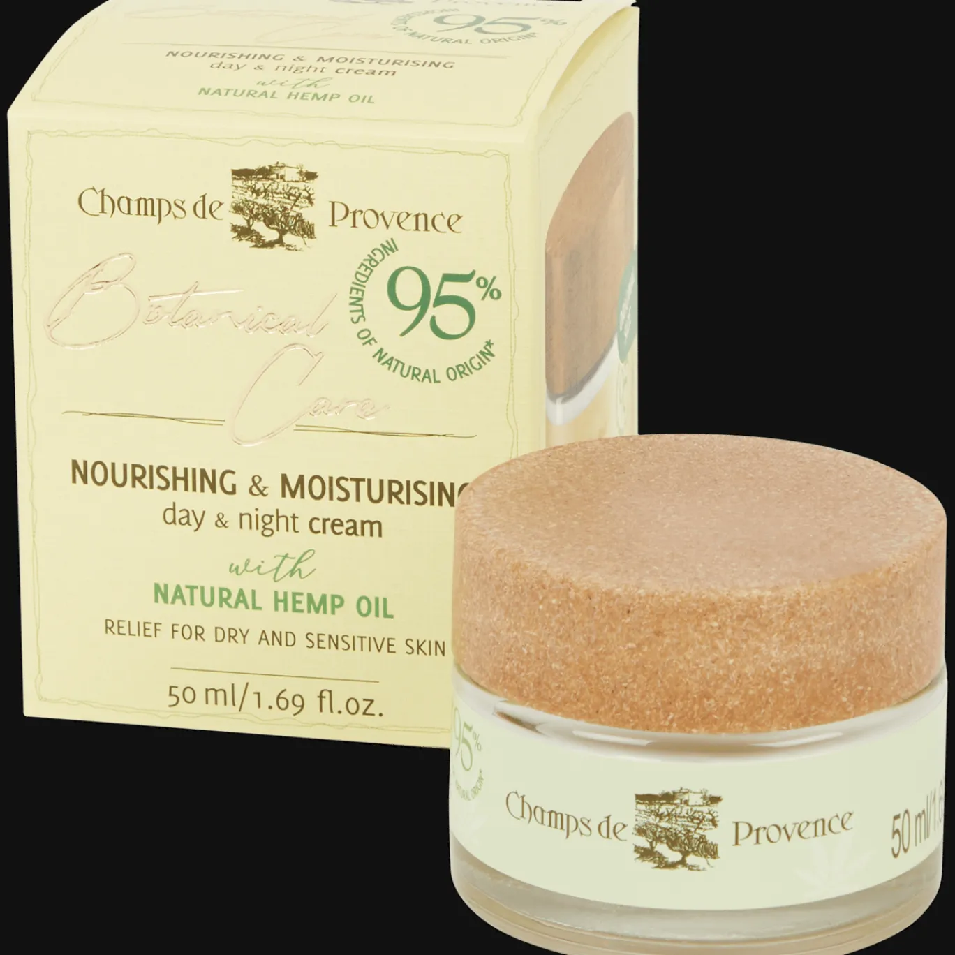 Action Lichaamsverzorging^Champs de Provence Botanical Care dag- en nachtcrème