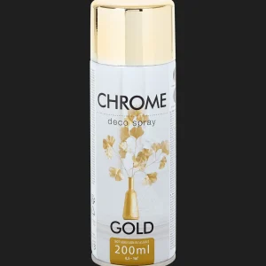 Action Verf^Chroom spuitverf goud