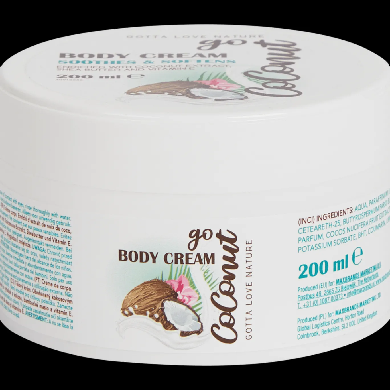 Action Lichaamsverzorging^Coconut Care bodycrème