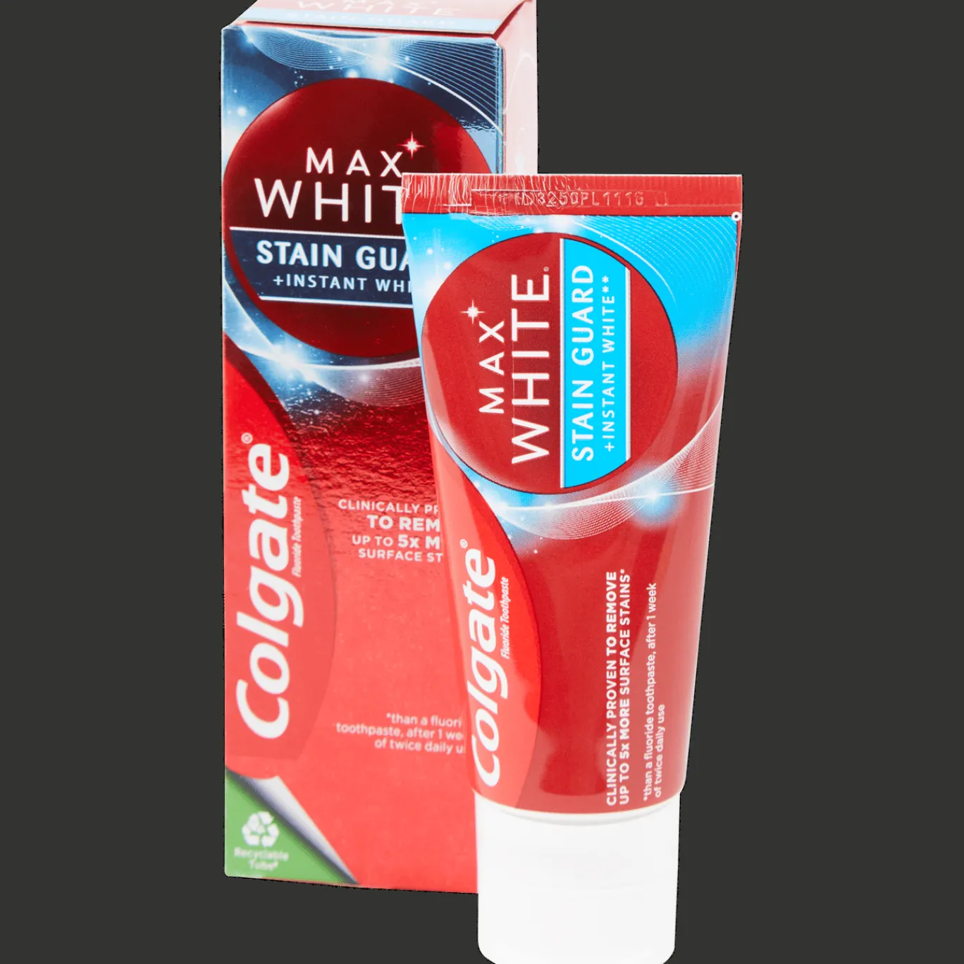 Colgate Mondverzorging^tandpasta Max White Stain Guard
