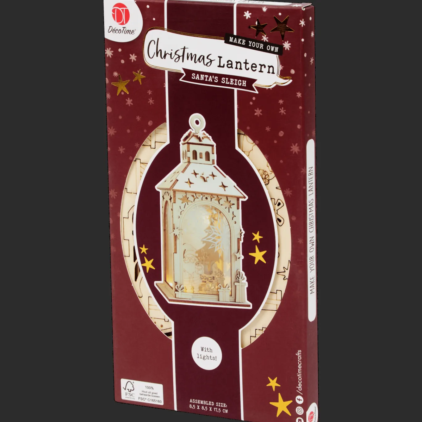 Color Effect Knutselen^maak je eigen kerstlantaarn