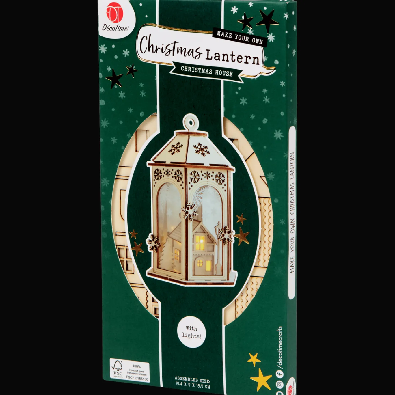 Color Effect Knutselen^maak je eigen kerstlantaarn