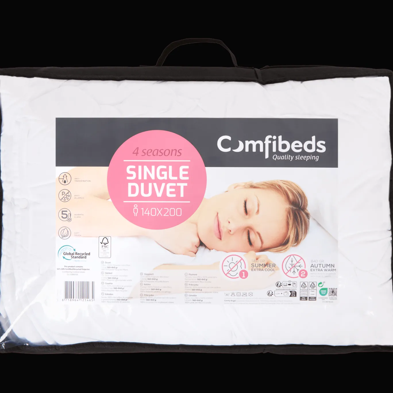 Comfibeds Beddengoed^4-seizoenendekbed