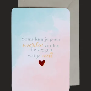 Action Kaarten^Condoleancekaart