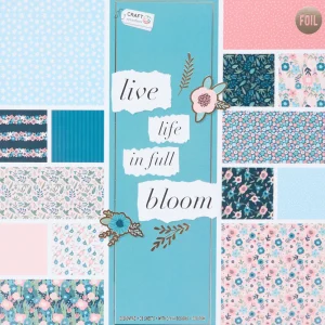 Action Papier & Schriften^Craft Sensations design-blok