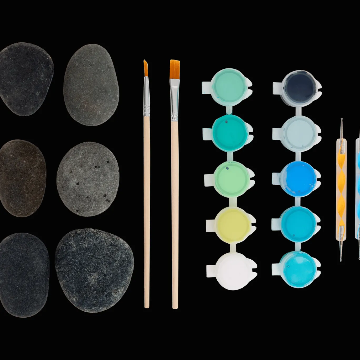 Action Knutselen^Craft Sensations stenen schilderset