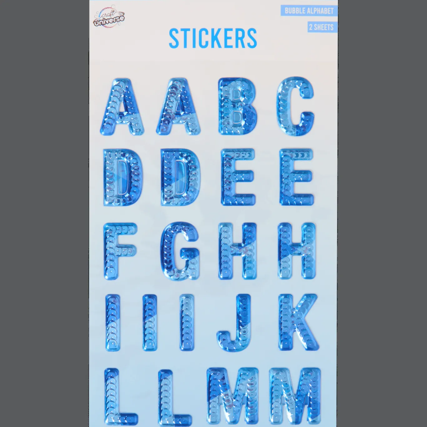 Action Knutselen^Craft Universe alfabet stickers