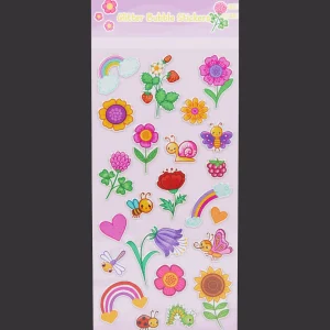 Action Knutselen^Craft Universe Glitter Bubble stickers