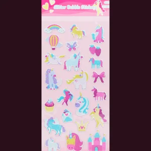 Action Knutselen^Craft Universe Glitter Bubble stickers