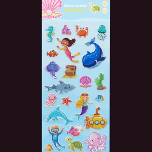Action Knutselen^Craft Universe Glitter Bubble stickers