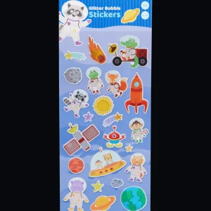 Action Knutselen^Craft Universe Glitter Bubble stickers