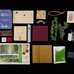 Action Knuffels & Poppen^Crafts & Co DIY miniatuur-kamer in blik